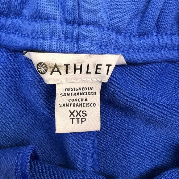 Athleta Royal Blue Heavy Weight Terry Cargo Joggers 
Sz XXS 
Casual/ gym - Picture 5 of 6